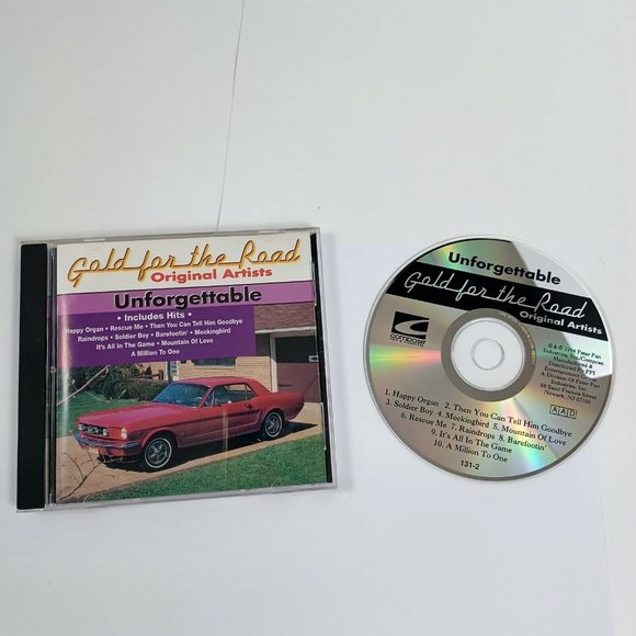 Gold For The Road CD Original Artists Unforgettable*MINOR WEAR - Picture 11 of 13